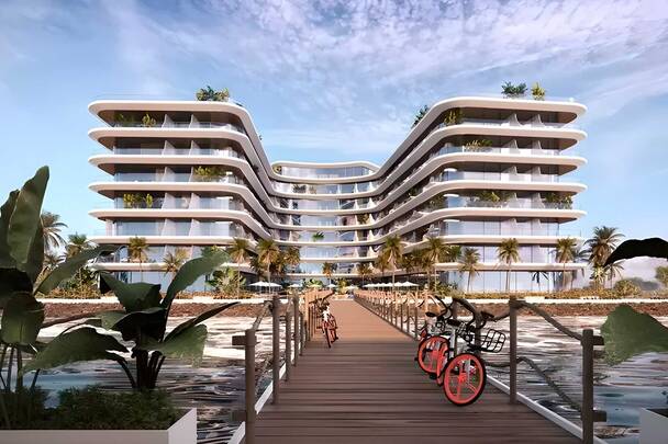 Gianfranco Ferre Residences at Al Marjan exterior